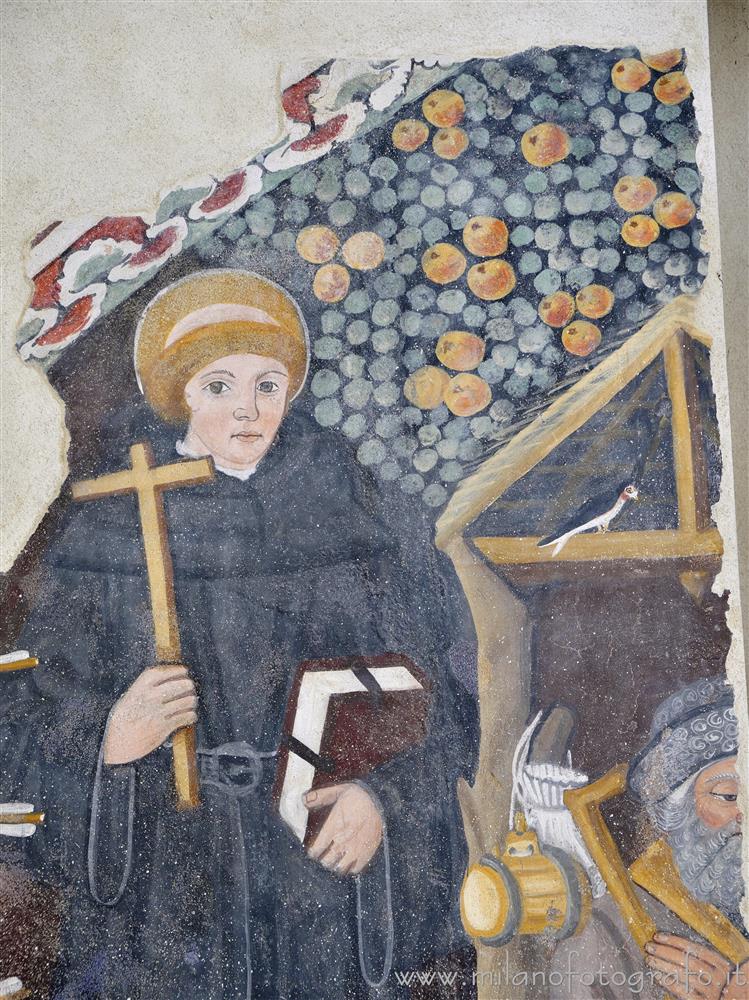 Benna (Biella, Italy) - Saint Nicholas of Tolentino in the Oratory of Saint Mary of Graces